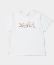 立体PVCロゴモチーフ半袖Tシャツ