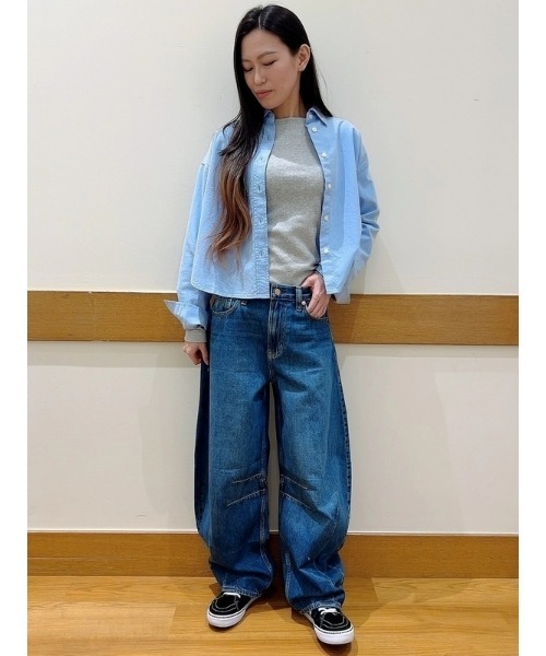 GAP(ギャップ)の「ハイライズ ホースシュー デニム(デニムパンツ・レディース・インディゴブルー・29/25/26/24/23/28/30/27)」の18枚目の写真