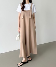 さらてろ サロペットワイドパンツ