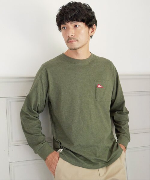 ikka(イッカ)の「URBAN NATURE LIFE アーバンネイチャーライフ ワンポイントロンT(Tシャツ/カットソー・メンズ・ホワイト/ブラック/オレンジ/オリーブ/ネイビー・S/M/L/XL)」の15枚目の写真