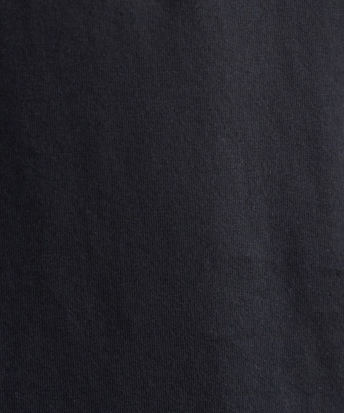 ikka(イッカ)の「URBAN NATURE LIFE アーバンネイチャーライフ ワンポイントロンT(Tシャツ/カットソー・メンズ・ホワイト/ブラック/オレンジ/オリーブ/ネイビー・S/M/L/XL)」の7枚目の写真