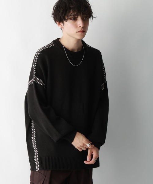 maneca様 リクエスト 2点 まとめ商品 楽天市場】【SALE／40%OFF】ステッチ/ショートルーズブルゾン