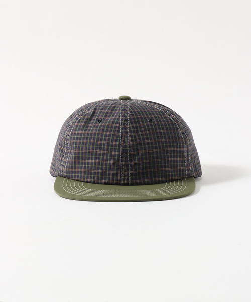 SAYHELLO（セイハロー）の「【SAYHELLO / セイハロー】Solid Check Cap（キャップ・メンズ・ネイビー・FREE）」の3枚目の写真