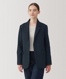 婦人　起毛テーラードジャケット