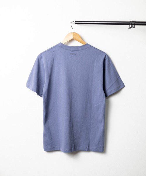 B.I.D.（ビーアイディー）の「《ミドルウェイト》プリント ショートスリーブ　コットンTシャツ（Tシャツ/カットソー・レディース・ホワイト/ブラック/ブルー系・MEDIUM/LARGE）」の5枚目の写真