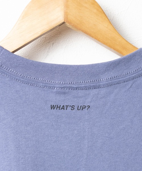 B.I.D.（ビーアイディー）の「《ミドルウェイト》プリント ショートスリーブ　コットンTシャツ（Tシャツ/カットソー・レディース・ホワイト/ブラック/ブルー系・MEDIUM/LARGE）」の6枚目の写真