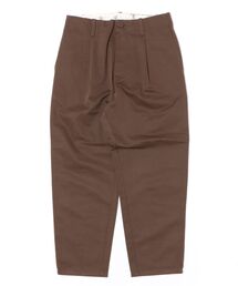 UNIVERSAL OVERALL（ユニバーサルオーバーオール）の「【72】【UNIVERSAL OVERALL】T/C TUCK TAPERED（チノパンツ）」