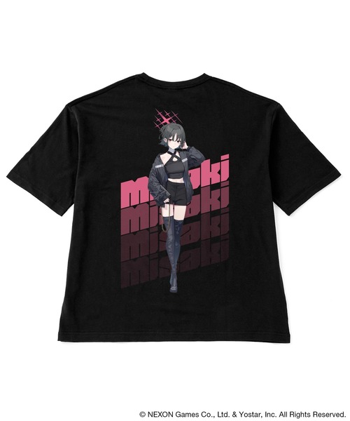 ブルーアーカイブ　韓国限定　ムシンサコラボ　Tシャツ マリー ライブプリント アイドルマスター シャイニーカラーズ 公式フルグラフィックT