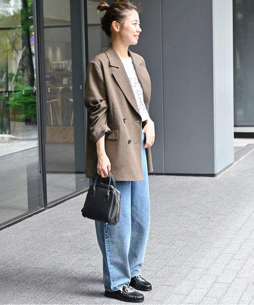 JOURNAL STANDARD relume（ジャーナルスタンダード　レリューム）の「RELUME スクエアミニボストン（ボストンバッグ・レディース・ベージュ/ブラック・FREE）」の4枚目の写真