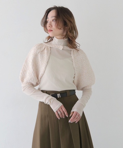美品 Chloé クレイブラウン ニットセーター XS（セール】【CLEIO
