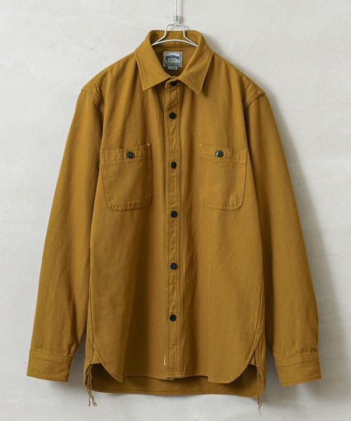 HOUSTON ヒューストン 41141 SOLID VIYELLA SHIRT ソリッド ビエラシャツ（シャツ/ブラウス）｜HOUSTON（ヒューストン） 6,603円