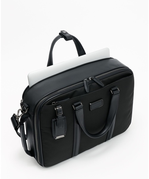 TUMI(トゥミ)の「JARVIS スリー・イン・ワン・ブリーフ(A4/PC15インチまで対応)(ビジネスバッグ・メンズ・ブラック×ブルー・FREE)」の11枚目の写真