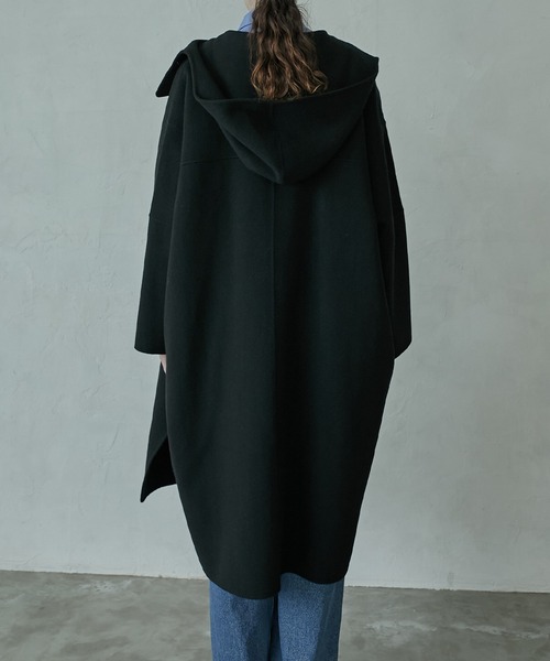 LE CIEL BLEU（ルシェルブルー）の「フードオーバーコート / Hooded