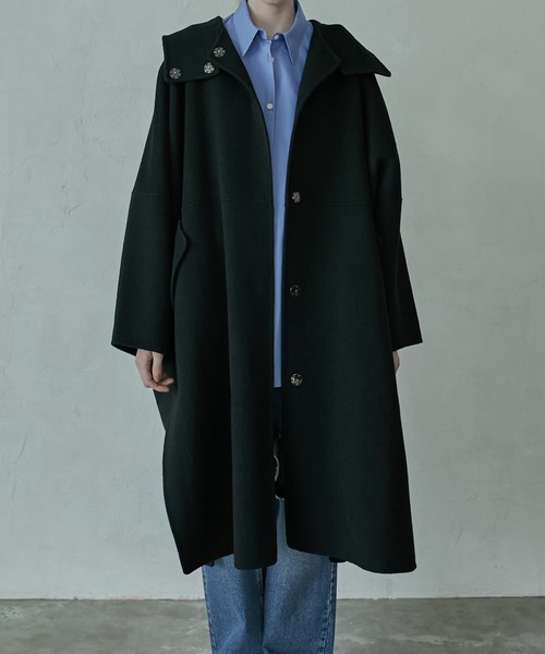 LE CIEL BLEU（ルシェルブルー）の「フードオーバーコート