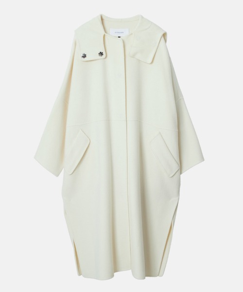 LE CIEL BLEU（ルシェルブルー）の「フードオーバーコート / Hooded