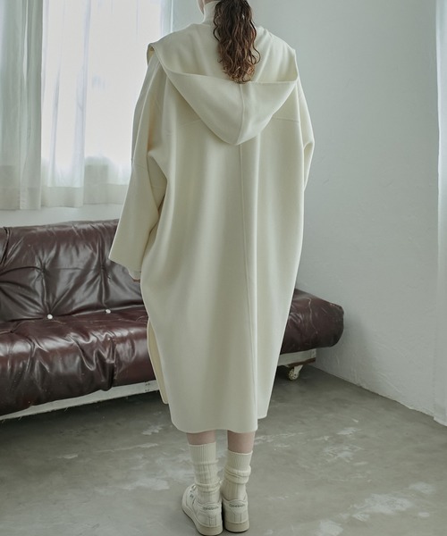 LE CIEL BLEU（ルシェルブルー）の「フードオーバーコート / Hooded