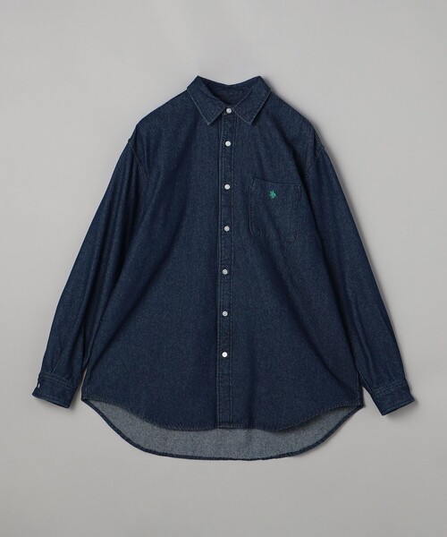 POLO BCS（ポロ ビーシーエス）の「【WEB限定】POLO BCS（ポロ・ビーシーエス）デニムシャツ（シャツ/ブラウス・メンズ・コバルトブルー/ネイビー・M/L）」の18枚目の写真