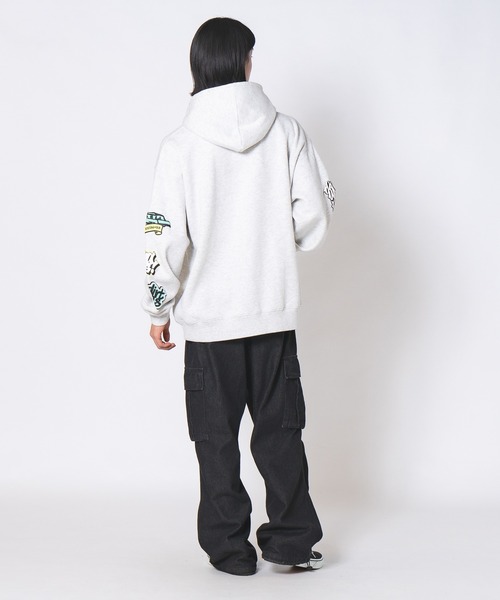 ZEROPLANET★韓国★人気★パイパーシャーリングフード WHITE セール】【DESERT SPORTSWEAR/デザートスポーツウェア】ビック