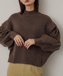 SENSE OF PLACE by URBAN RESEARCH | 『再入荷予定』ストレッチショルダータックセーター(ニット/セーター)