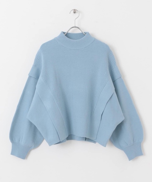 セーター GX1000 JACQUARD ZK SWEATER / BABY BLUE (ジーエックスセン