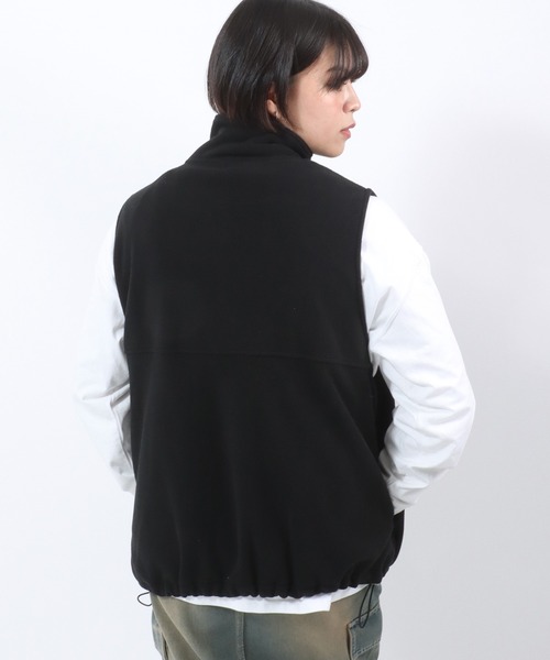 DISCUS ATHLETIC(ディスカス アスレチック)の「DISCUS ATHLETIC(ディスカスアスレチック)スタンドネックフリースベスト レディース メンズ ユニセックス(ベスト・レディース・ブラック/ネイビー/ブラウン/アイボリー・M/L)」の10枚目の写真