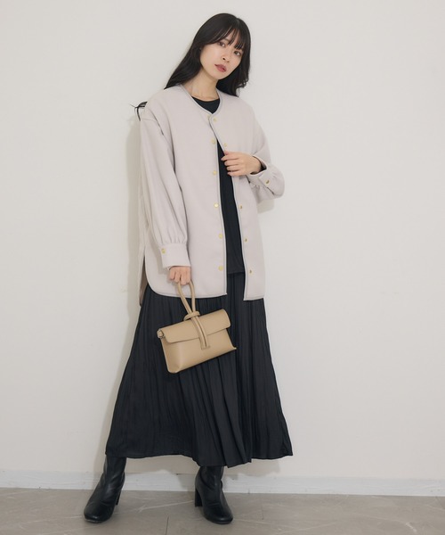 KATHARINE ROSS（キャサリンロス）の「【Pillini/ピリーニ】ヴィンテージサテンプリーツスカート（スカート・レディース・グリーン/ブラック/グレイッシュベージュ・MEDIUM）」の17枚目の写真