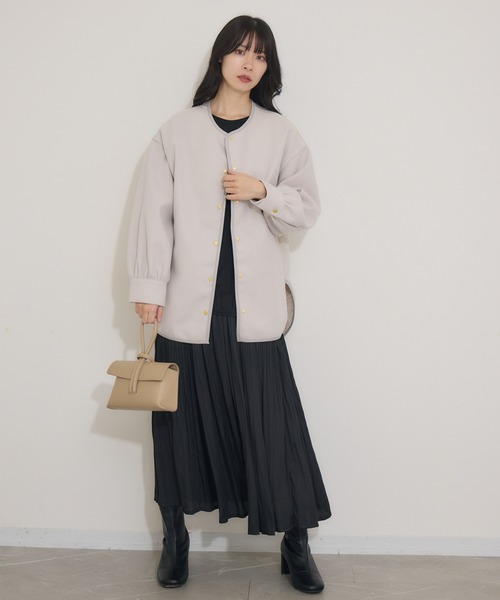 KATHARINE ROSS（キャサリンロス）の「【Pillini/ピリーニ】ヴィンテージサテンプリーツスカート（スカート・レディース・グリーン/ブラック/グレイッシュベージュ・MEDIUM）」の19枚目の写真