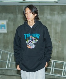 スポーツ ウェア フード付き プルオーバー」に該当するトップス