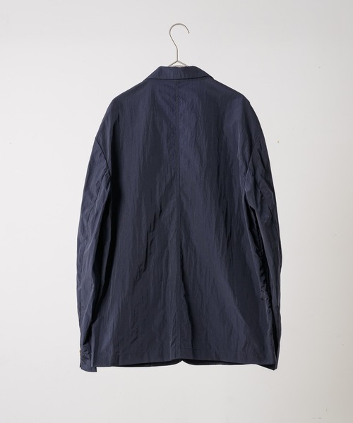 INTER FACTORY(インターファクトリー)の「ナイロン 2B ジャケット/ Relux Fit - made in INTER FACTORY(テーラードジャケット・メンズ・ブラック/ネイビー・SMALL/LARGE/MEDIUM)」の21枚目の写真