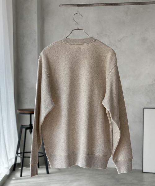 EDWIN（エドウィン）の「EDWIN WILD FIRE クルーネックスウェット（スウェット・メンズ・オートミール/ブラック・M/L/XL）」の4枚目の写真