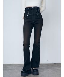 EMODA | レースハンドハイウエストパギンス(デニムパンツ)