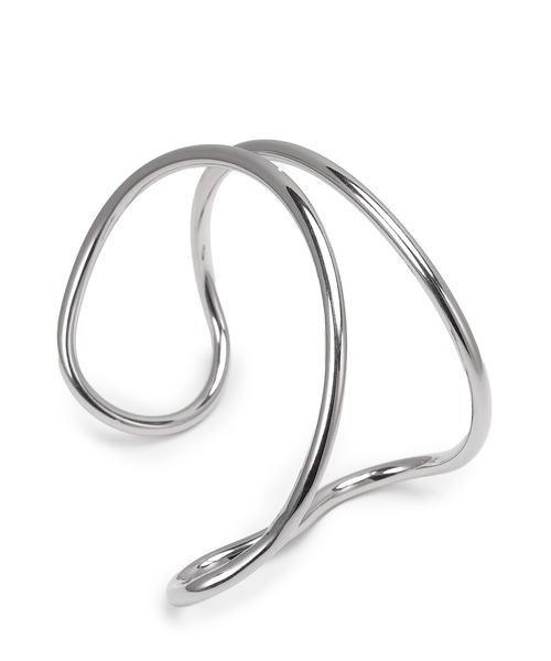 CENE（セネ）の「【CENE】セネ/メタルラインワイドバングル（バングル/リストバンド・レディース・シルバー/ゴールド・FREE）」の16枚目の写真