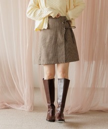 flower | ラップリボンミニスカート(スカート)