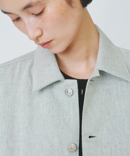 soduk（スドーク）の「【soduk】ribbon denim vest（ベスト・レディース・グレー・ONE SIZE）」の7枚目の写真