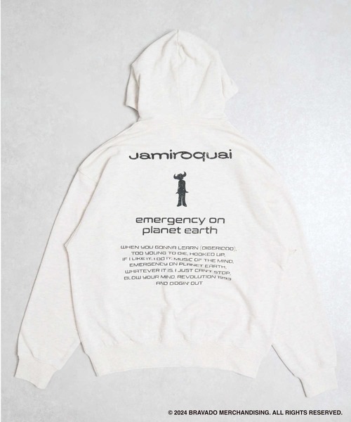 Right-on（ライトオン）の「ＪＡＭＩＲＯパーカー（パーカー・メンズ・キナリ/ブラック・M/L）」の4枚目の写真