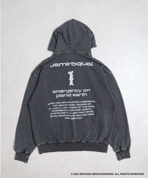 Right-on（ライトオン）の「ＪＡＭＩＲＯパーカー（パーカー・メンズ・キナリ/ブラック・M/L）」の8枚目の写真