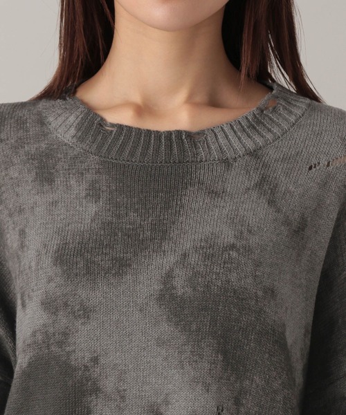 FOREVER 21（フォーエバー トゥエンティーワン）の「【2024FW】モヤ柄ニットプルオーバー（ニット/セーター・レディース・グレー/グレー系その他・FREE）」の18枚目の写真