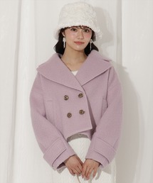 WILLSELECTION（ウィルセレクション）の「Wボタンシャギーショートコート（その他アウター）」