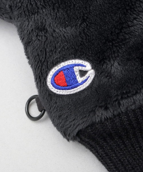 Champion（チャンピオン）の「ストレッチ 甲ボア グローブ（手袋） ダイレクトタッチ仕様（手袋・メンズ・ブラック・FREE）」の4枚目の写真