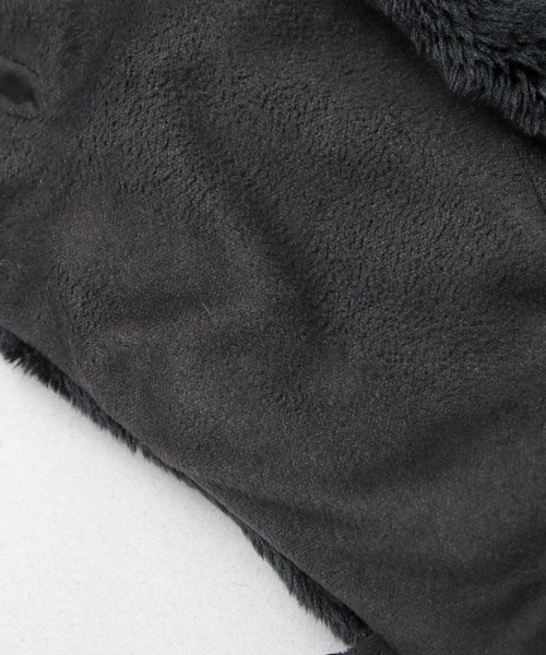 Champion（チャンピオン）の「ストレッチ 甲ボア グローブ（手袋） ダイレクトタッチ仕様（手袋・メンズ・ブラック・FREE）」の5枚目の写真