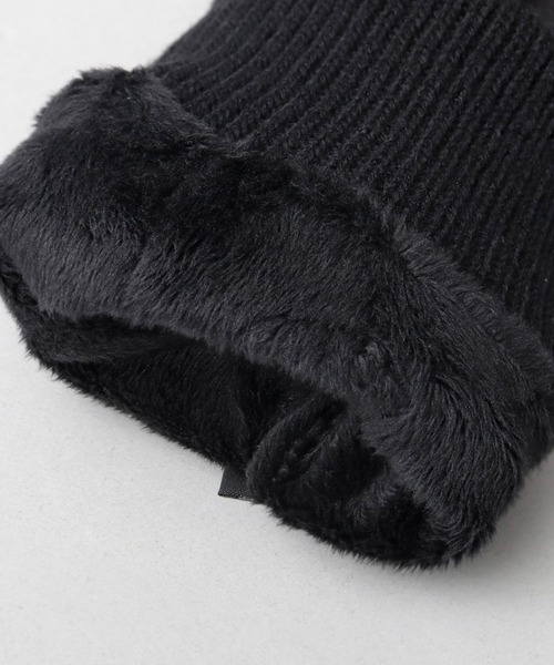 Champion（チャンピオン）の「ストレッチ 甲ボア グローブ（手袋） ダイレクトタッチ仕様（手袋・メンズ・ブラック・FREE）」の6枚目の写真