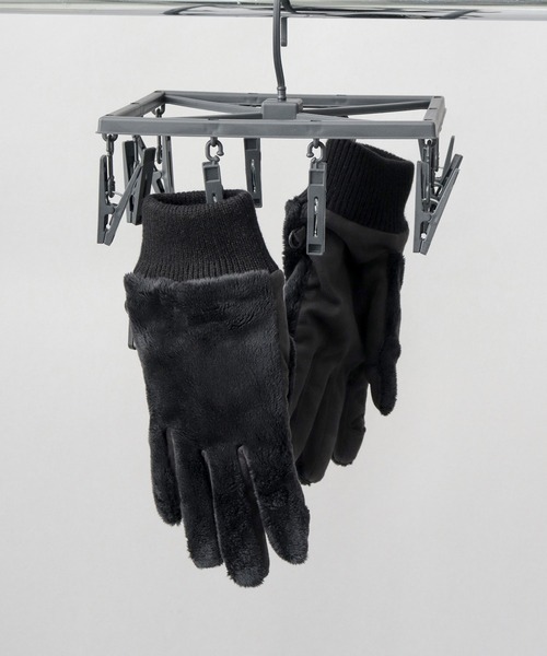 Champion（チャンピオン）の「ストレッチ 甲ボア グローブ（手袋） ダイレクトタッチ仕様（手袋・メンズ・ブラック・FREE）」の10枚目の写真