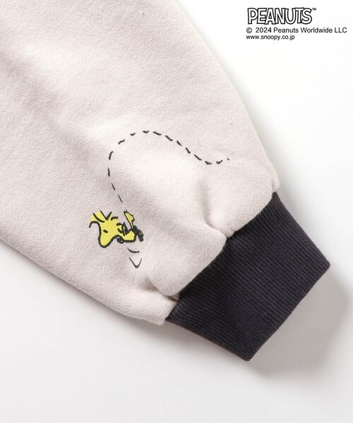 PEANUTS（ピーナッツ）の「【PEANUTSコラボ】 プルオーバーフーディー（パーカー・キッズ・キナリ/レインボー/ブラック・80/90/100/110/120/130/140）」の19枚目の写真