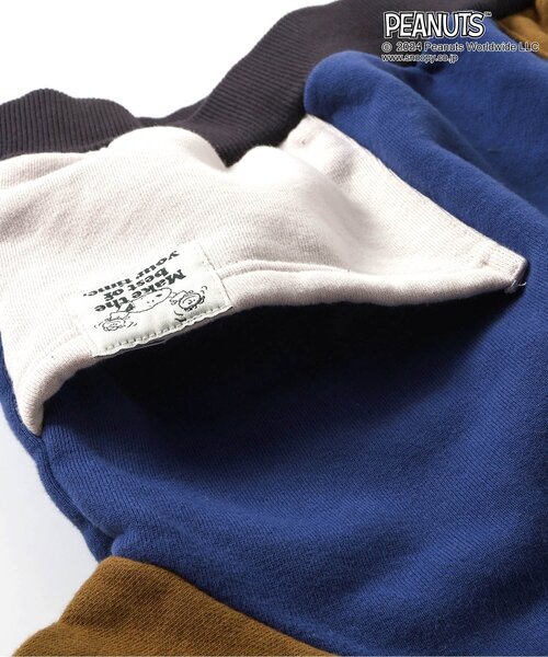 PEANUTS（ピーナッツ）の「【PEANUTSコラボ】 プルオーバーフーディー（パーカー・キッズ・キナリ/レインボー/ブラック・80/90/100/110/120/130/140）」の22枚目の写真