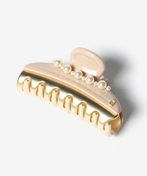 ALEXANDRE DE PARIS / S CLIP スワロフスキーパール ヘアクリップ 7cm