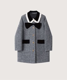 LA POMME petit | リボンクラシックコート Ribbon Classic Coat(ダッフルコート)