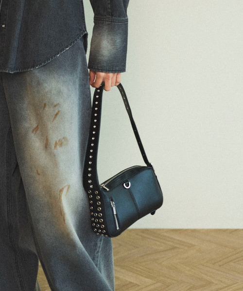 【25SPRING PRE-ORDER】Eyelet Round Shape Bag/アイレットラウンドシェイプバッグ【MAISON SPECIAL/メゾンスペシャル】(ショルダーバッグ)|MAISON SPECIAL(メゾンスペシャル) 【25SPRING PRE-ORDER】Eyelet Round Shape Bag/アイレットラウンドシェイプバッグ【MAISON SPECIAL/メゾンスペシャル】(ショルダーバッグ)|MAISON SPECIAL(メゾンスペシャル)