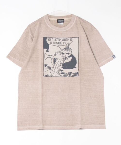 MOOMIN（ムーミン）の「MOOMIN / ムーミン ヴィンテージ フロント プリント 半袖 Tシャツ WNI（Tシャツ/カットソー・レディース・ブラック系1/グレー系1/ベージュ系2/グリーン系2/ネイビー系1/グレー系2/レッド系1/レッド系2/ブラック系2/ベージュ系1/グリーン系1/ネイビー系2・FREE）」の6枚目の写真