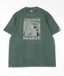 MOOMIN / ムーミン ヴィンテージ フロント プリント 半袖 Tシャツ WNI