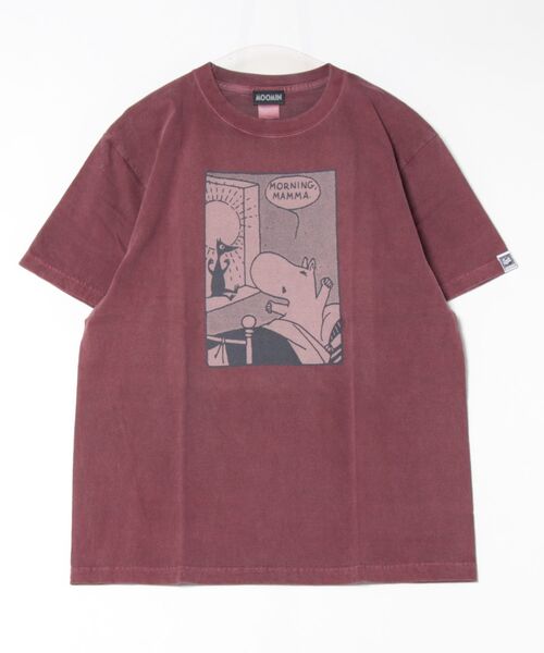 MOOMIN（ムーミン）の「MOOMIN / ムーミン ヴィンテージ フロント プリント 半袖 Tシャツ WNI（Tシャツ/カットソー・レディース・ブラック系1/グレー系1/ベージュ系2/グリーン系2/ネイビー系1/グレー系2/レッド系1/レッド系2/ブラック系2/ベージュ系1/グリーン系1/ネイビー系2・FREE）」の11枚目の写真